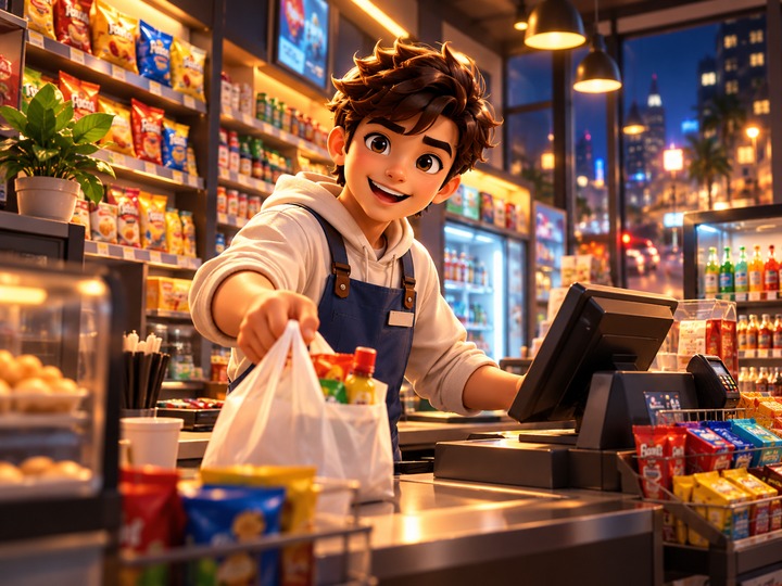 Super Mart - approved illustrative concept artwork