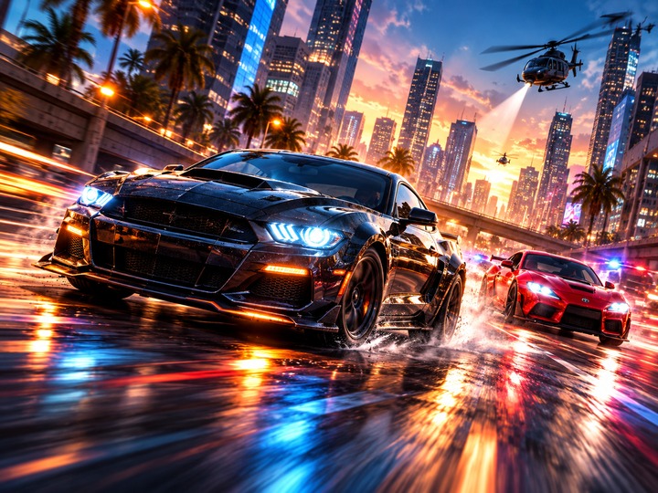 Car Theft Auto - approved illustrative concept artwork